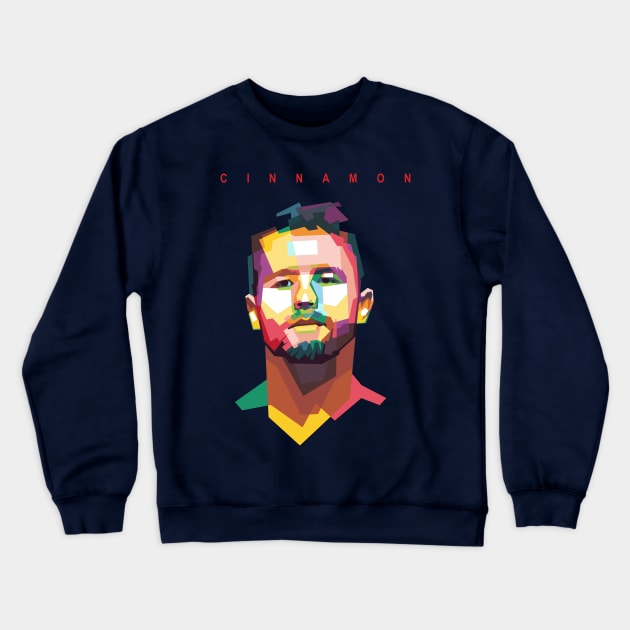 Canelo Alvarez in WPAP Crewneck Sweatshirt by Alkahfsmart